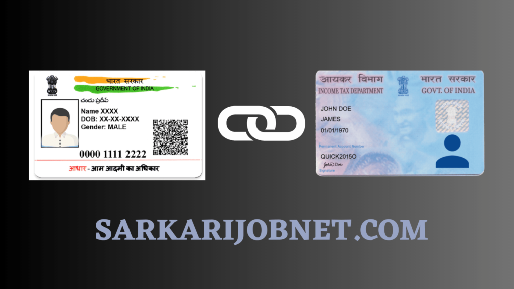 Aadhar Card and Pan Card Linking