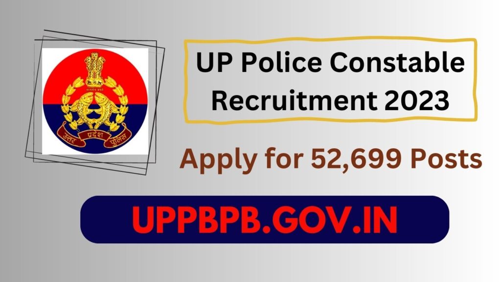 UP Police Constable Recruitment 2023