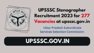 upsssc.gov.in